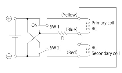 Latching solenoid circuit diagram