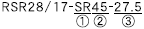 rotary solenoid RSR28/17-SR(SL) spring return type type example
